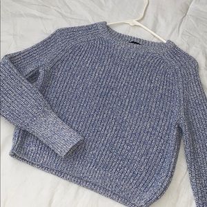 Blue American apparel knit sweater